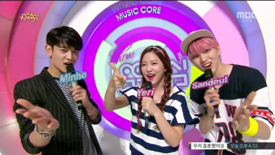 150808 MC MINHO @ Music Core