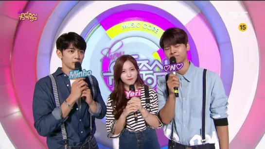 150711 MC MINHO @ Music Core