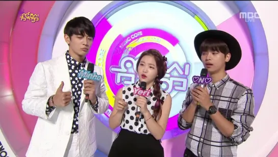 150627 MC Minho @ MBC Music Core