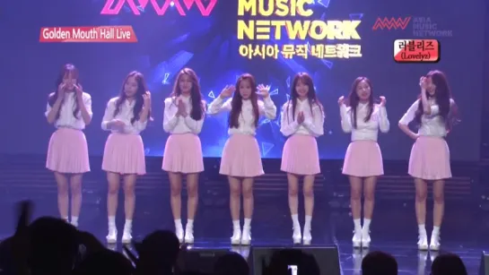 150912 Lovelyz - Candy Jelly Love + Hi~ @ ASIA MUSIC NETWORK Golden Mouth Hall