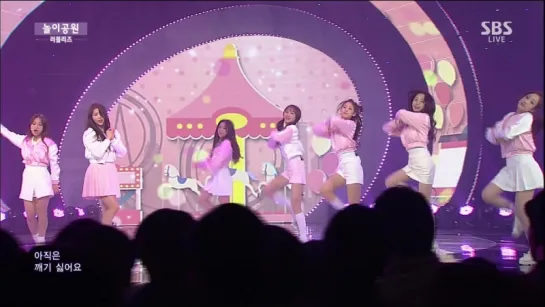 150419 Lovelyz - Amusement Park @ SBS Inkigayo