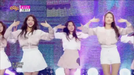 150418 LOVELYZ - Amusement Park @ Music Core