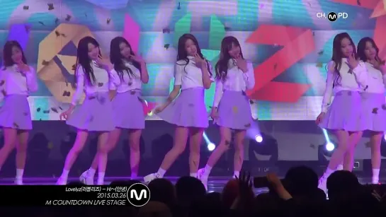 [MPD⁄Fancam] 150326 Lovelyz(러블리즈) - Hi~(안녕)