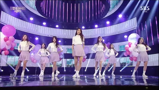 150322 Lovelyz - Hi~ @ SBS Inkigayo