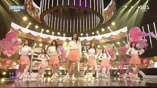 150315 Lovelyz - Hi~ @ SBS Inkigayo