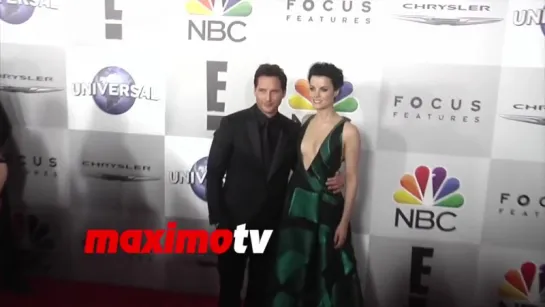 Jaimie Alexander  Peter Facinelli NBCUniversal Golden Globes 2016 Afterparty Red Carpet