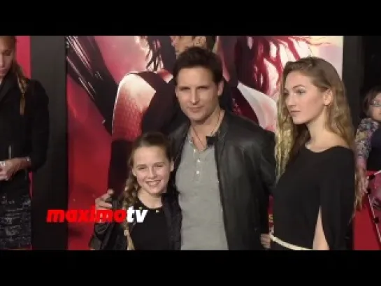 Peter Facinelli The Hunger Games Catching Fire Los Angeles Premiere