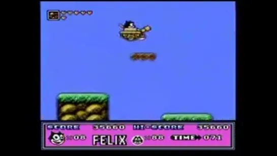 Felix the Cat (Game video, NES)