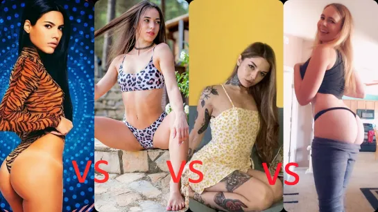 Natasha Lapiedra VS Vanessa Vega VS Anastasia Brokelin VS Rebel Rhyder 🔞