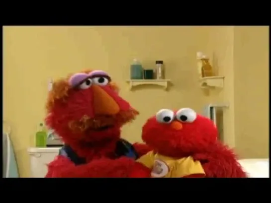 ELMO VA AL BAÑO, NIÑOS,