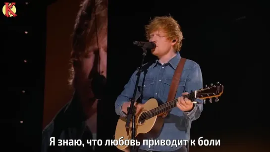 Ed Sheeran - Life Goes On ft. Luke Combs (Live) (рус. саб)