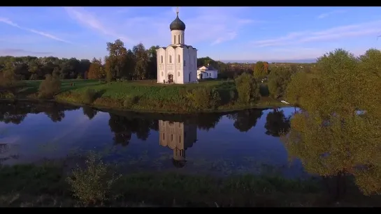 Покрова на Нерли закат