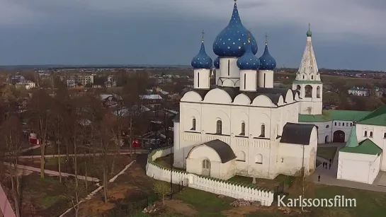 Владимир и Суздаль с высоты птичьего полета (квадрокоптер)