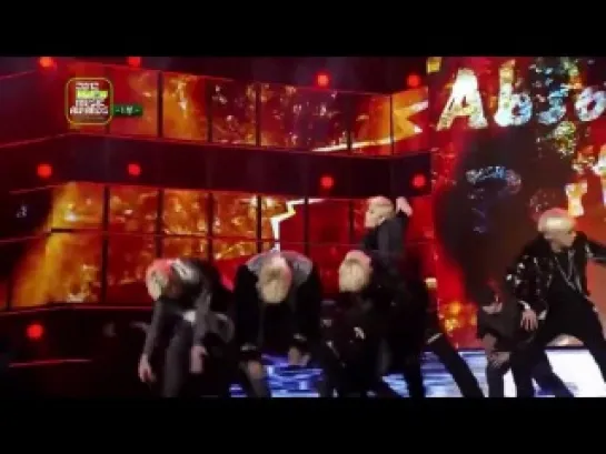 B.A.P - Intro + Warrior (MelOn Music Awards 2012)