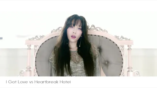 TaeYeon & Tiffany (SNSD) - I Got Love_Heartbreak Hotel (instr.) [MashUp]