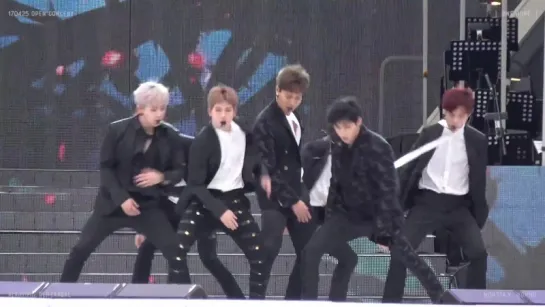 [Fancam][25.04.2017] MONSTA X - Beautiful @ Rehearsal KBS Open Concert