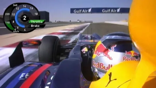 F1 2010. Bahrain GP. Sebastian Vettel Onboard Pole Position Lap