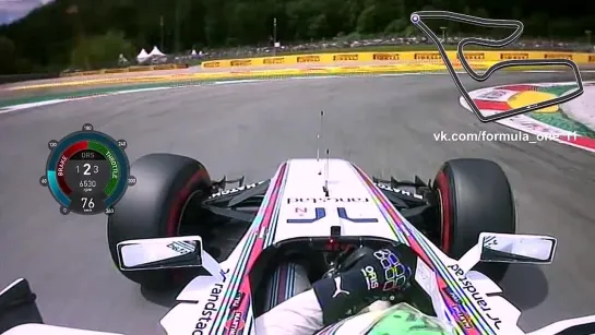 F1 2014. Austrian GP. Felipe Massa Onboard Pole Position Lap