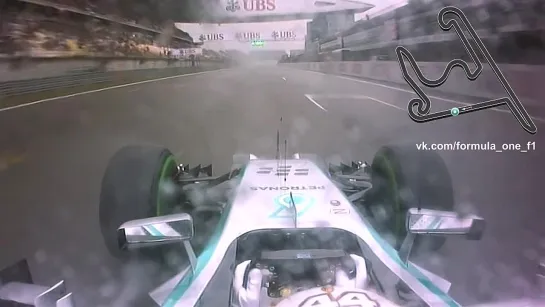 F1 2014. Chinese GP. Lewis Hamilton Onboard Pole Position Lap