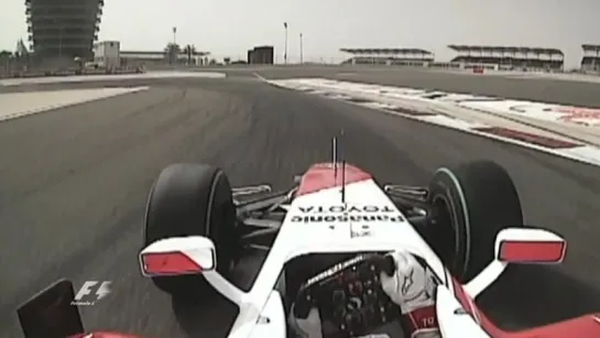 F1 2009. Bahrain GP. Jarno Trulli Onboard Pole Position Lap