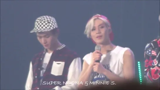 [FANCAM]150515 Beautiful Taemin react to VIEWSWC4inSEOUL