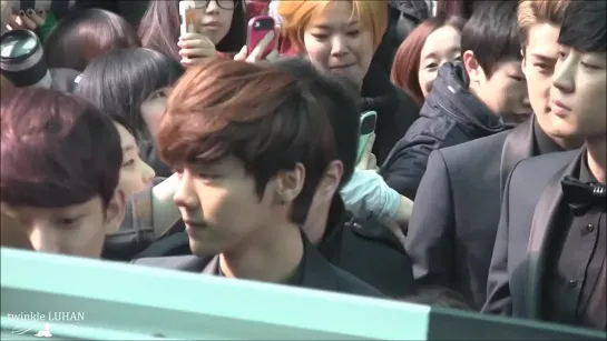 [FANCAM] 140228 Luhan Focus  @ Gangnam Goodwill Ambassador Appointment