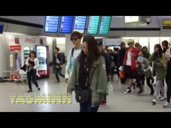 [fancam] 130920 exo @ berlin airport