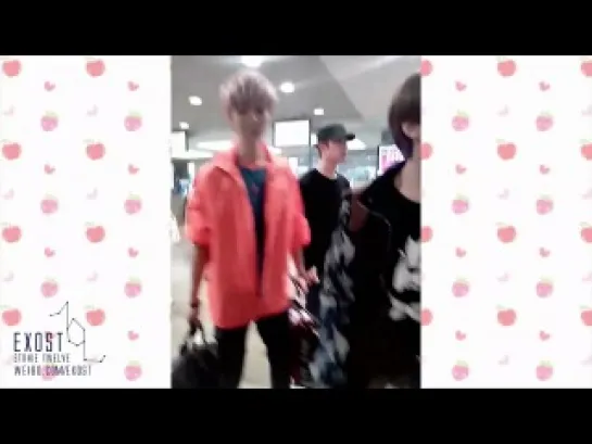 [FANCAM] 130415 Sehun and Luhan wave & say 'Goodbye'