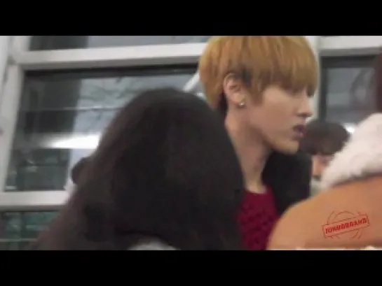 [FANCAM] 130114 EXO @ Incheon Airport.