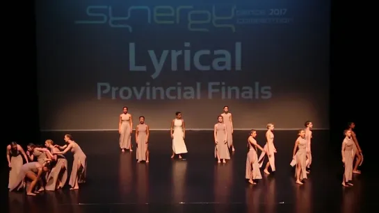 Lyrical Provincial Champion- Synergy Dance Competition 2017