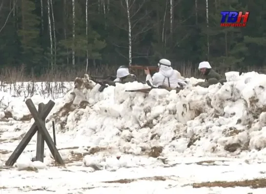 Репортаж  Ногинского ТВ о реконструкции в Черноголовке