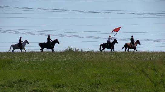 ВИДЕО. Бой времён Гражданской войны воссоздали в Пудомягах