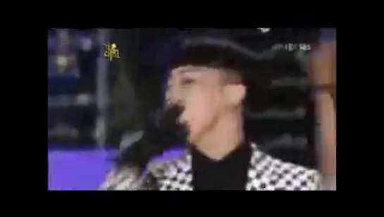 091229 G-Dragon - Gossip Man at SBS Gayo DaeJun