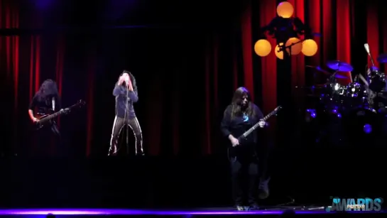 Ronnie James Dio Hologram Rocks Pollstar Awards