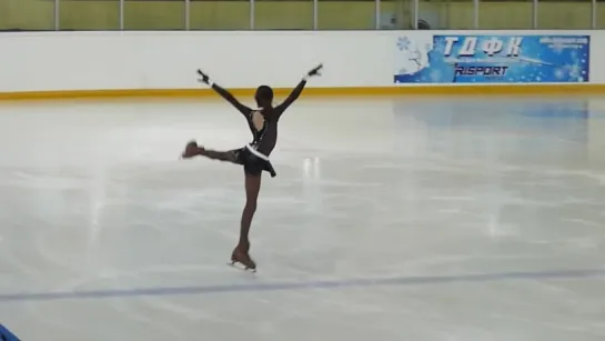 Евгения Медведева, КП, Russian Juniors 2013