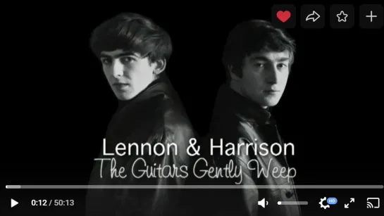 ᴴᴰ Леннон и Харрисон: Гитар печальный плач / Lennon & Harrison: Guitar’s Gently Weep © 2006