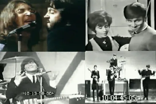 Битлы дурачатся на студии. Beatles fool around in the studio.