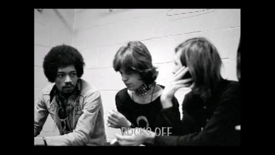 Jimi Hendrix & The Rolling Stones, Backstage MSG, 27-11-1969