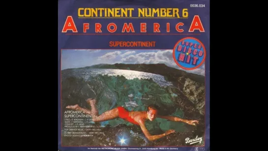 Continent Number 6 - Afromerica (1978)