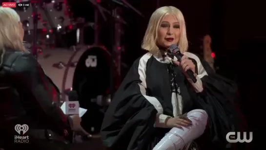 Christina Aguilera live at iHeart Radio (2019)