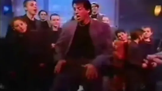 Sylvester Stallone -  dancing with the Roxbury guys!