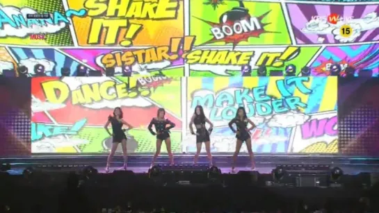 Sistar - Shake It @ 25th Seoul Music Awards 160114