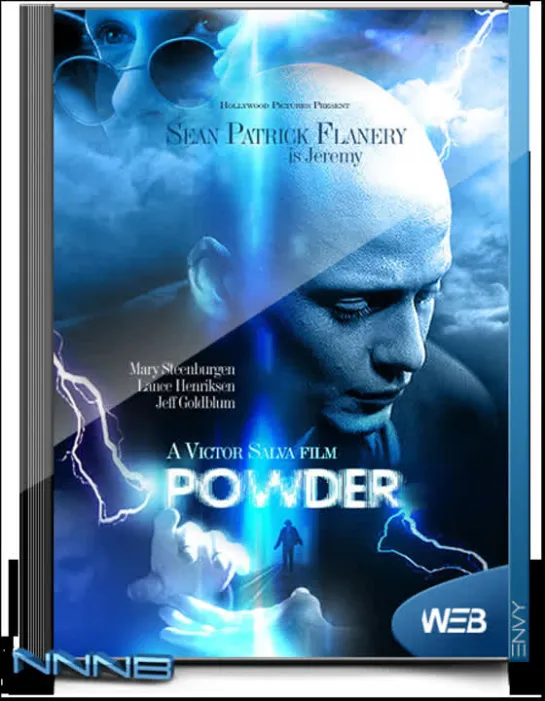 Пудра / Powder (1995) / фантастика, триллер, фэнтези, драма