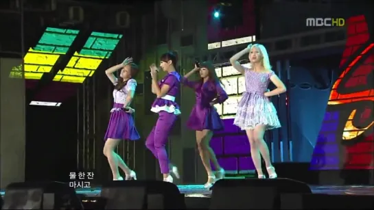 [PERF] 101007 Sistar - Shady Girl @ Changwon Citizens Festival