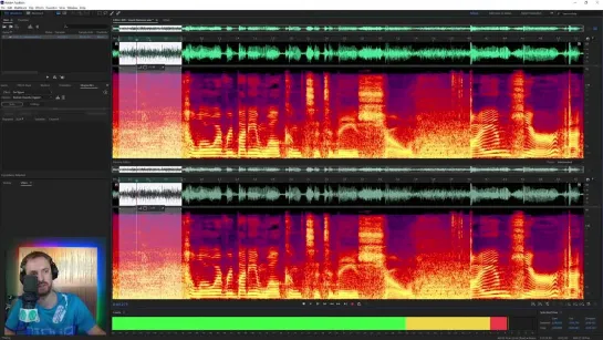 Убираем фоновый шум в Adobe Audition