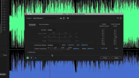 Убираем вокал в Audition CC   Adobe Creative Cloud