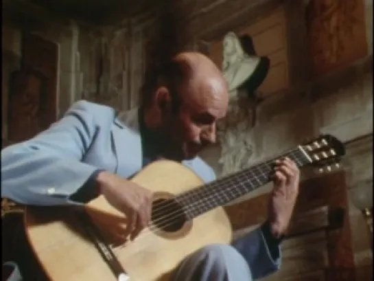 Julian Bream - A Musical Journey through Spain. Фильм о маэстро Дж. Бриме(классическая гитара). 1 часть.