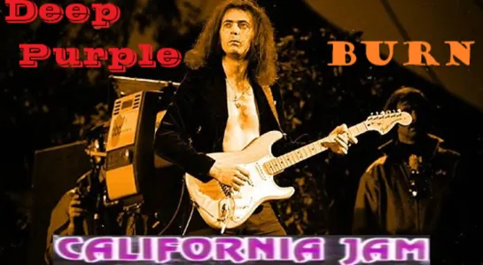 Deep Purple "Burn" from album "Stormbringer" (California Jam 1974)