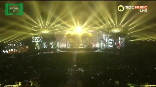 Big Bang - Bang Bang Bang @ 2015 MelOn Music Awards