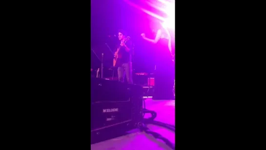 Lea and Darren Criss performing “Falling Slowly” via the Elsie Fest Snapchat (October 8, 2017)